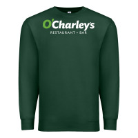 Sports Green O'Charley's Resto and Bar Premium Sweatshirt - InspiraDesign