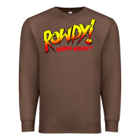 Chestnut Ronda Rousey Merch Rowdy Ronda Rousey Shirt Premium Sweatshirt - InspiraDesign