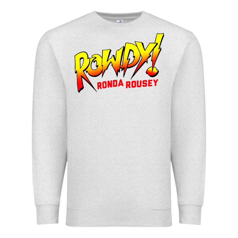 Ronda Rousey Merch Rowdy Ronda Rousey Shirt Premium Sweatshirt by InspiraDesign | Teevron