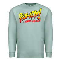 Seafoam Ronda Rousey Merch Rowdy Ronda Rousey Shirt Premium Sweatshirt - InspiraDesign