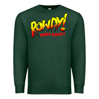 Sports Green Ronda Rousey Merch Rowdy Ronda Rousey Shirt Premium Sweatshirt - InspiraDesign