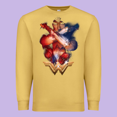 Wonder Woman Movie Arms Crossed T Shirt Premium Sweatshirt Designed By Inspiradesign
