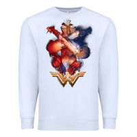 White wonder woman movie arms crossed t shirt Premium Sweatshirt - InspiraDesign