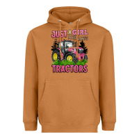 Meerkat just a girl who loves tractors Heavyweight Hoodie - BarkalooDesign