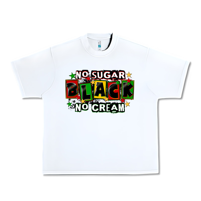 No Sugar No Cream Black Urban Heavy Tee by CowGirlArtShop | Teevron