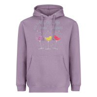 Lavender At My Age I need Glasses Heavyweight Hoodie - DesignPulse