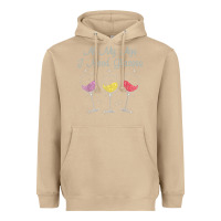 Mushroom At My Age I need Glasses Heavyweight Hoodie - DesignPulse