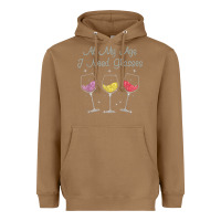 Toasted Coconut At My Age I need Glasses Heavyweight Hoodie - DesignPulse
