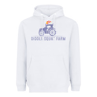 White diddly farm for men and women Heavyweight Hoodie - DesignPulse