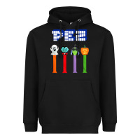 Black halloween pez Heavyweight Hoodie - trangStudio