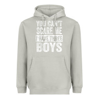 Moon Dust You Can't Scare Me I Have Three Boys Funny Sons Mom Dad Gift Heavyweight Hoodie - DesignPulse
