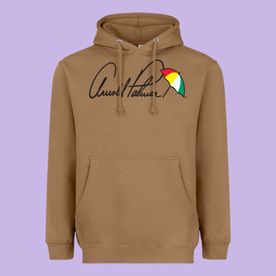 Arnold Palmer Heavyweight Hoodie Designed By Designpulse
