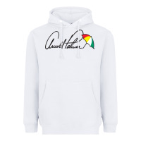 White Arnold Palmer Heavyweight Hoodie - DesignPulse