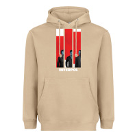 Mushroom INTERPOL BAN Heavyweight Hoodie - DesignPulse
