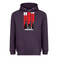 Plum INTERPOL BAN Heavyweight Hoodie - DesignPulse