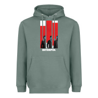 Sage INTERPOL BAN Heavyweight Hoodie - DesignPulse