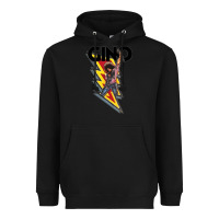 Black Gino time basketball Heavyweight Hoodie - DesignPulse