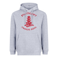 Heather Grey SUCCULENT CHINESE MEAL CHINESE TAKE OUT TAKE AWAY Heavyweight Hoodie - DesignPulse