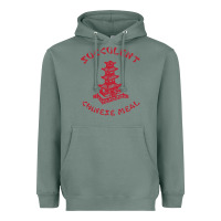 Sage SUCCULENT CHINESE MEAL CHINESE TAKE OUT TAKE AWAY Heavyweight Hoodie - DesignPulse