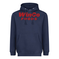 Navy winco foods american supermarket Heavyweight Hoodie - DesignPulse