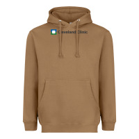 Toasted Coconut Cleveland clinic Heavyweight Hoodie - DesignPulse
