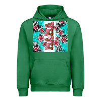 Emerald floral mama Urban Hoodie - AdoDesignShop