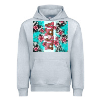 Heather Grey floral mama Urban Hoodie - AdoDesignShop