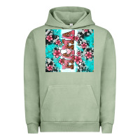 Pigment Oil Green floral mama Urban Hoodie - AdoDesignShop