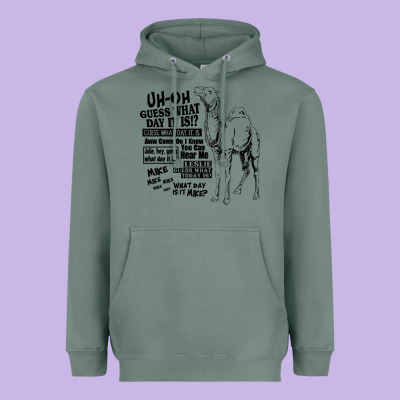 New Hump Day Camel Guess What Day Heavyweight Hoodie Designed By Designpulse