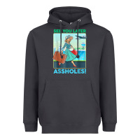 Smoke see you later assholes t shirt Heavyweight Hoodie - DesignPulse