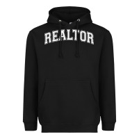 Black realtor Heavyweight Hoodie - DesignPulse