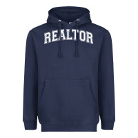 Navy realtor Heavyweight Hoodie - DesignPulse