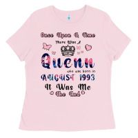 Bubblegum Pink Once Upon A Time There Was A Queen Who Was Born I Ladies Tee - Bettercallsaul