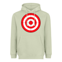 Matcha bulls eye target lazy diy halloween costume darts shooting t shirt Heavyweight Hoodie - DesignPulse