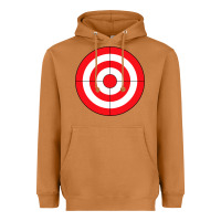 Meerkat bulls eye target lazy diy halloween costume darts shooting t shirt Heavyweight Hoodie - DesignPulse