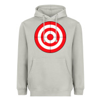 Moon Dust bulls eye target lazy diy halloween costume darts shooting t shirt Heavyweight Hoodie - DesignPulse