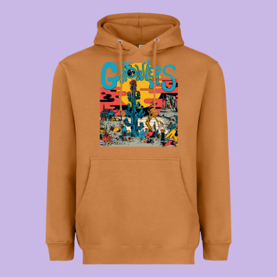 Growlers Heavyweight Hoodie Designed By Designpulse