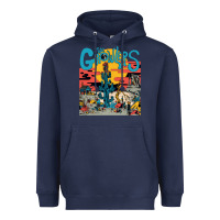 Navy growlers Heavyweight Hoodie - DesignPulse