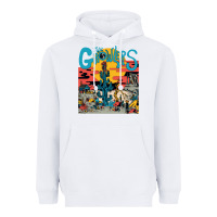 White growlers Heavyweight Hoodie - DesignPulse