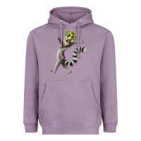 Lavender All Hail King Julien Heavyweight Hoodie - DesignPulse