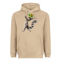 Mushroom All Hail King Julien Heavyweight Hoodie - DesignPulse