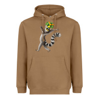 Toasted Coconut All Hail King Julien Heavyweight Hoodie - DesignPulse