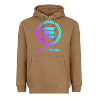 Toasted Coconut solana crypto sol coin blockchain decentralized application long sleev Heavyweight Hoodie - DesignPulse