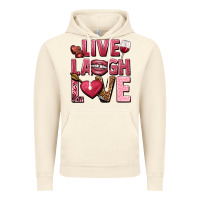 Vintage Artic Live laugh love Valentine's Day Vintage Hoodie - HowdyJamesFarm