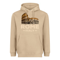 Mushroom Cool Vintage Roma Italia Colosseum Souvenirs, Rome Italy Pullover Hood Heavyweight Hoodie - DesignPulse