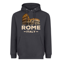 Cool Vintage Roma Italia Colosseum Souvenirs, Rome Italy Pullover Hood Heavyweight Hoodie | Teevron