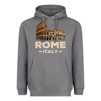 Storm Cool Vintage Roma Italia Colosseum Souvenirs, Rome Italy Pullover Hood Heavyweight Hoodie - DesignPulse