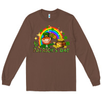 Chestnut St. Patrick's Day Elf with elements Long Sleeve Tee - HowdyJamesFarm