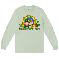 Matcha St. Patrick's Day Elf with elements Long Sleeve Tee - HowdyJamesFarm