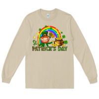 Mushroom St. Patrick's Day Elf with elements Long Sleeve Tee - HowdyJamesFarm